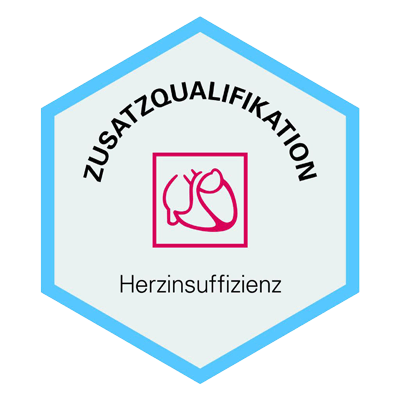 Logo DGK für die Zusatzqualifikation Herzinsuffizienz